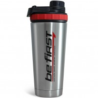 Шейкер СТАЛЬНОЙ с сеткой и ДВОЙНОЙ стенкой (600мл)